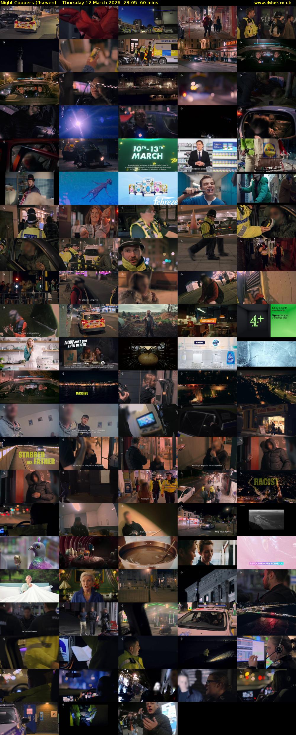 Night Coppers (4seven) Thursday 12 March 2026 23:05 - 00:05