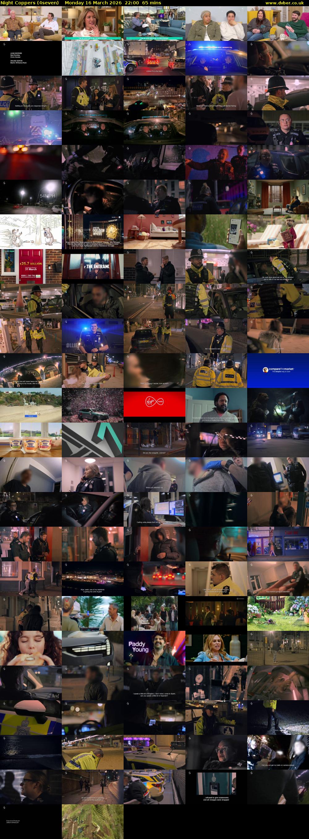 Night Coppers (4seven) Monday 16 March 2026 22:00 - 23:05