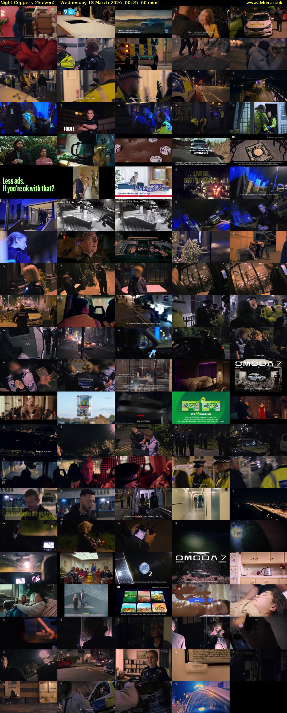 Night Coppers (4seven) Wednesday 18 March 2026 00:25 - 01:25