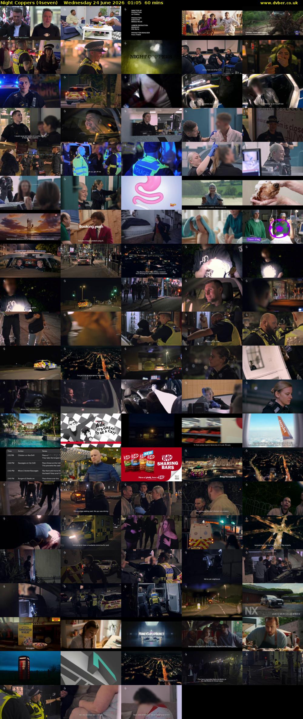 Night Coppers (4seven) Wednesday 24 June 2026 01:05 - 02:05