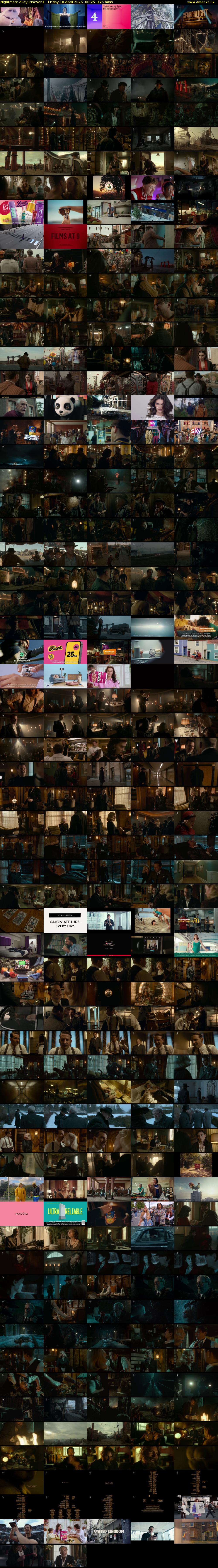 Nightmare Alley (4seven) Friday 10 April 2026 00:25 - 03:20