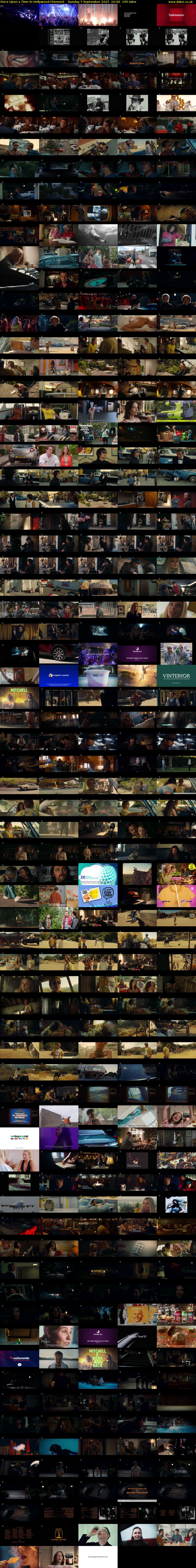 Once Upon a Time in Hollywood (4seven) Sunday 7 September 2025 22:00 - 01:15