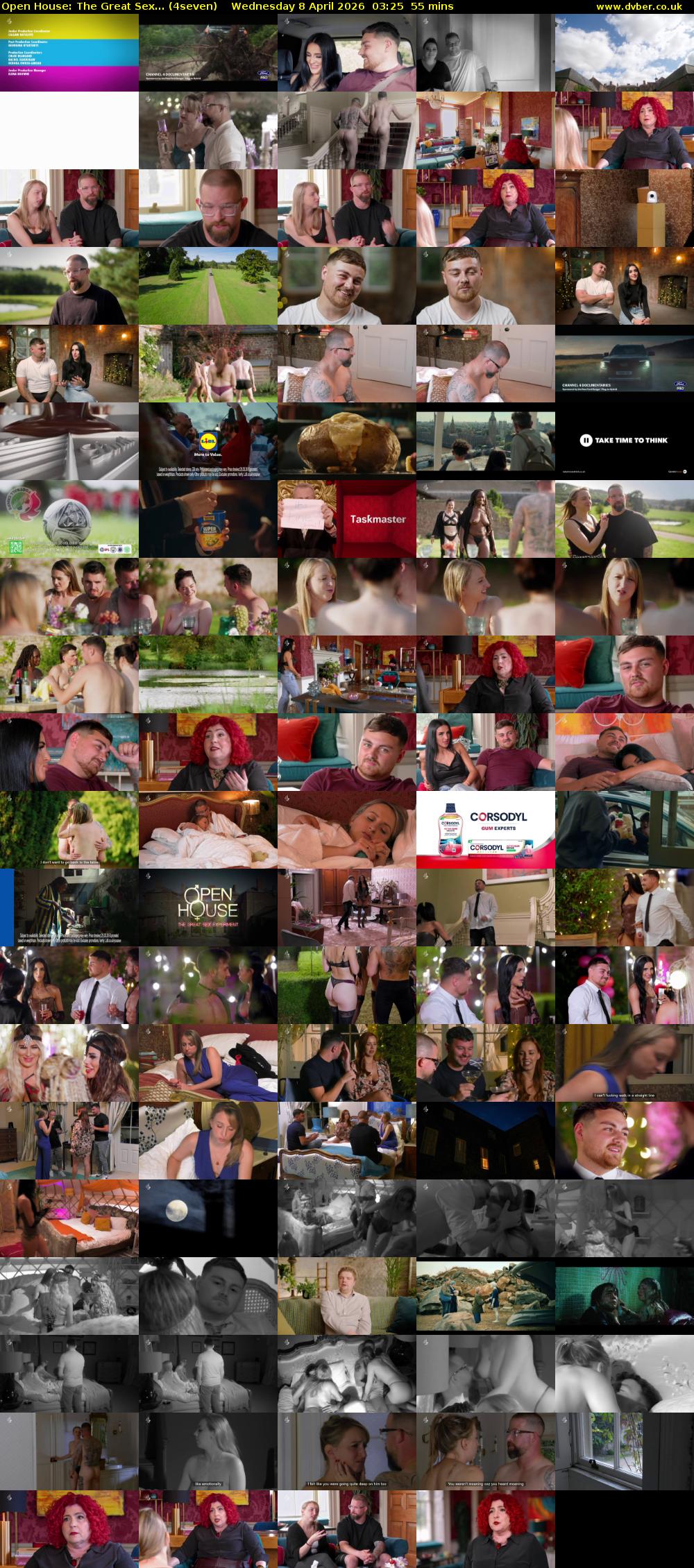 Open House: The Great Sex... (4seven) Wednesday 8 April 2026 03:25 - 04:20