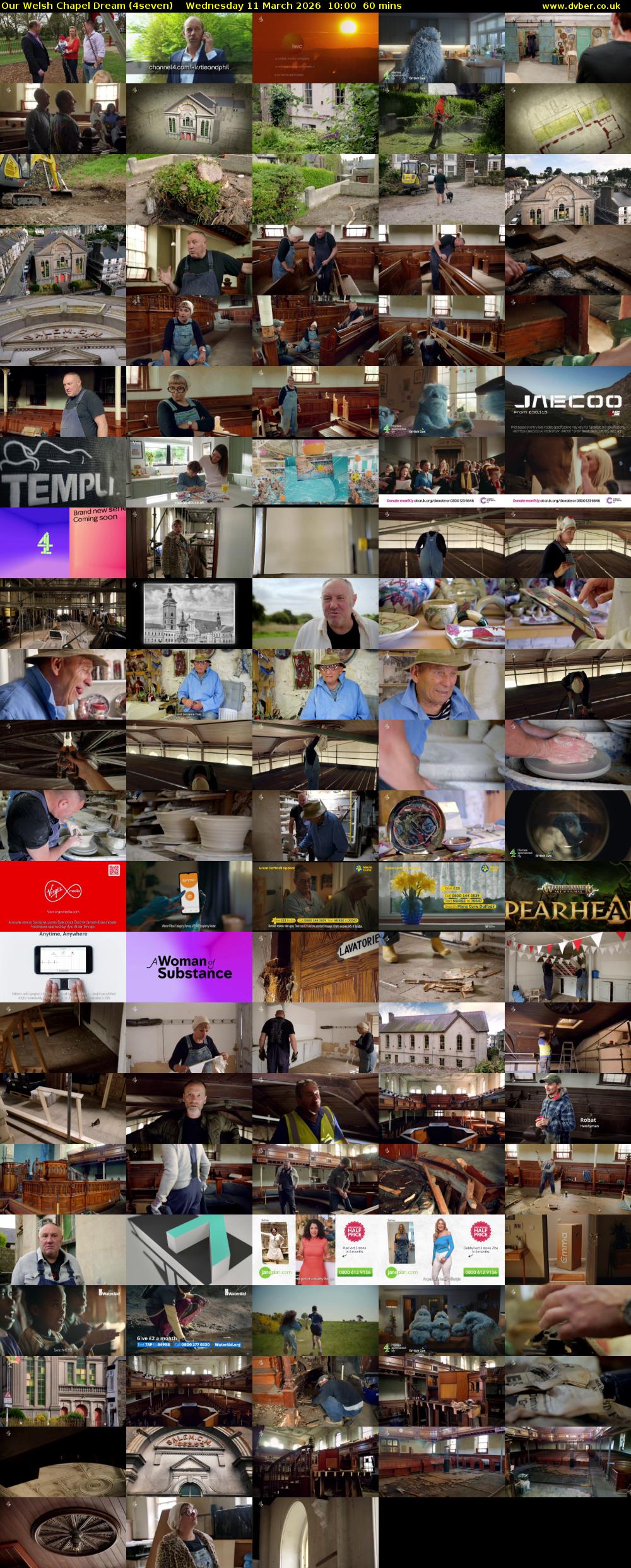 Our Welsh Chapel Dream (4seven) Wednesday 11 March 2026 10:00 - 11:00