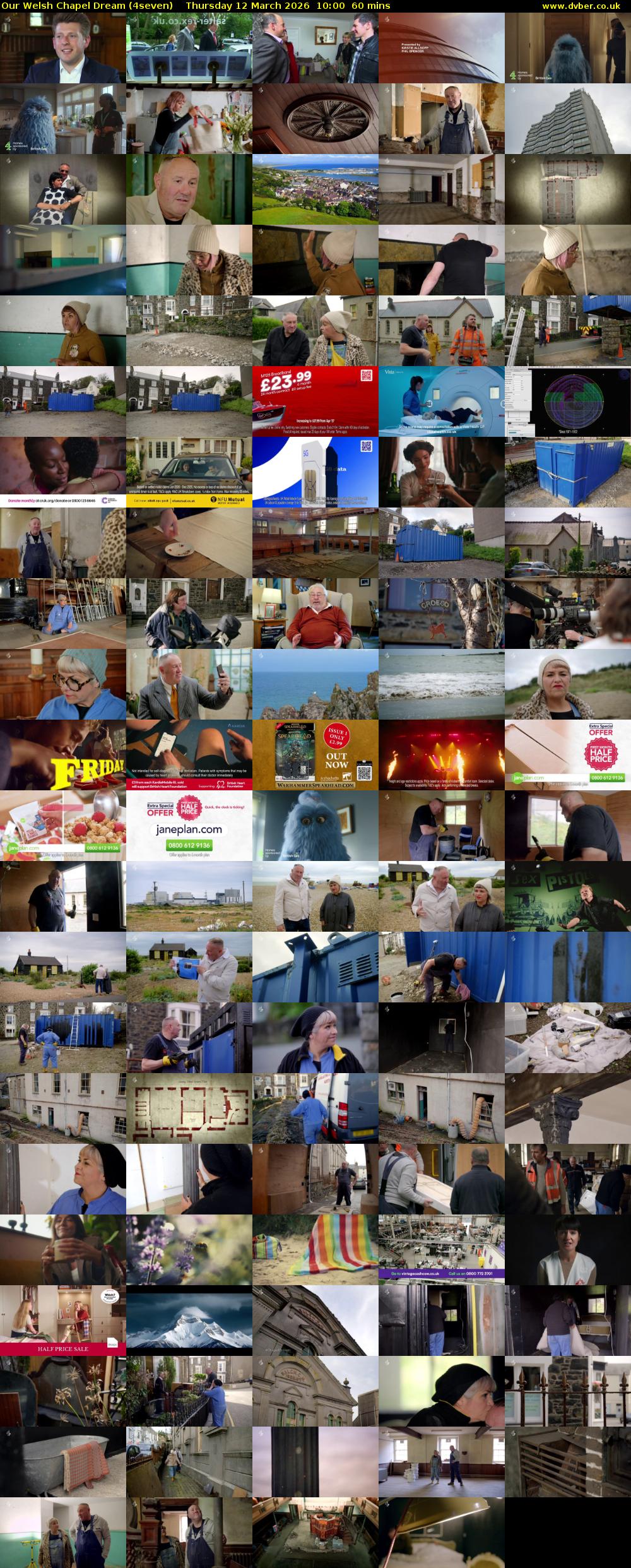 Our Welsh Chapel Dream (4seven) Thursday 12 March 2026 10:00 - 11:00