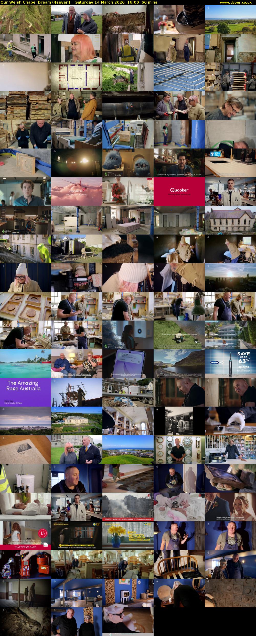 Our Welsh Chapel Dream (4seven) Saturday 14 March 2026 16:00 - 17:00