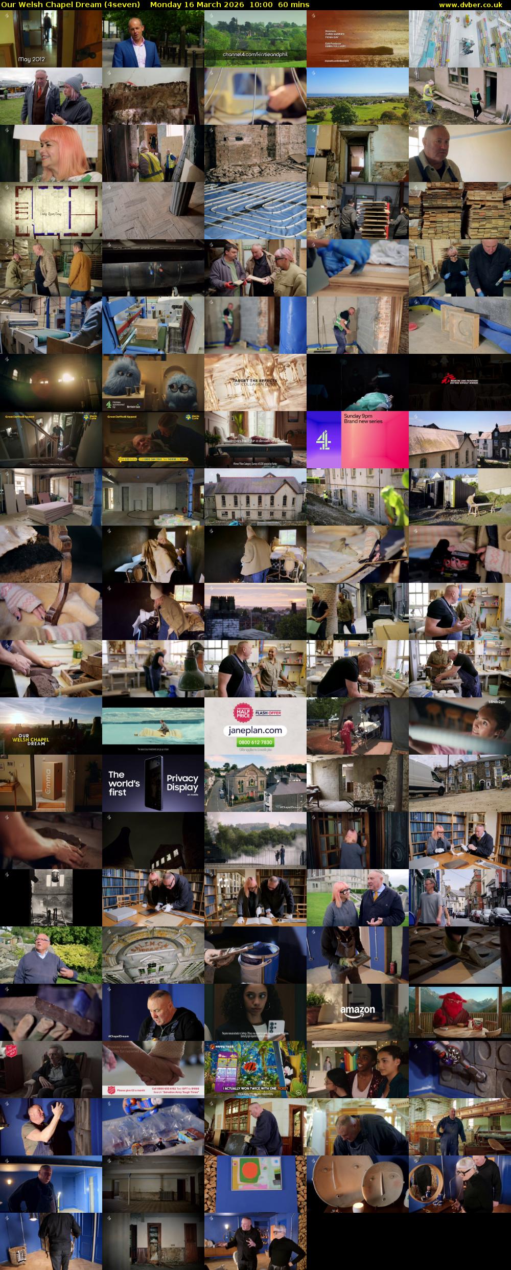 Our Welsh Chapel Dream (4seven) Monday 16 March 2026 10:00 - 11:00