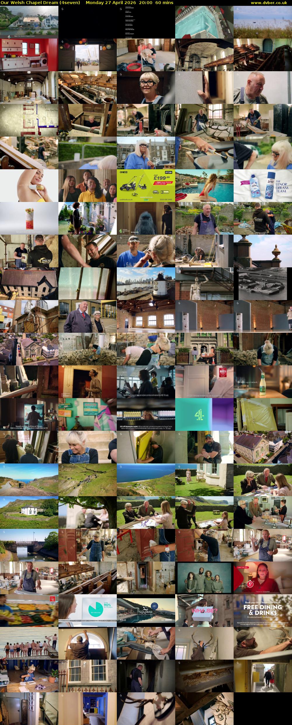 Our Welsh Chapel Dream (4seven) Monday 27 April 2026 20:00 - 21:00