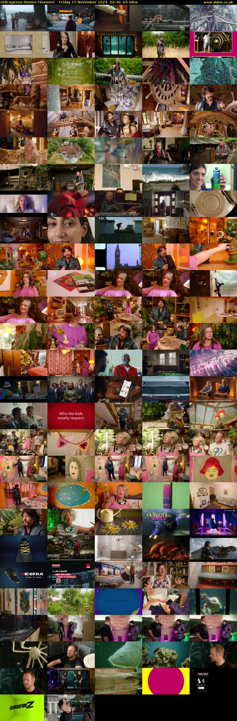 Outrageous Homes (4seven) Friday 15 November 2024 02:30 - 03:35