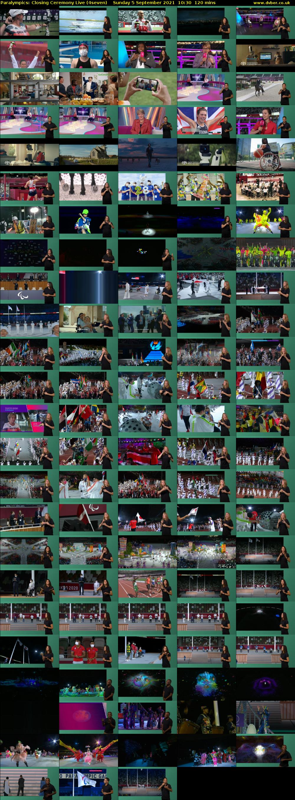 Paralympics: Closing Ceremony Live (4seven) Sunday 5 September 2021 11:30 - 13:30