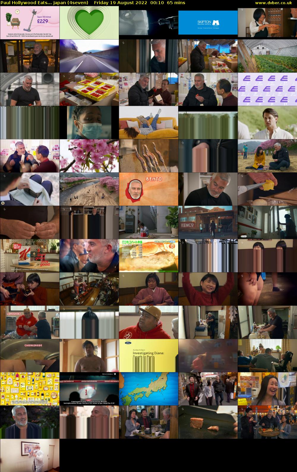 Paul Hollywood Eats... Japan (4seven) Friday 19 August 2022 00:10 - 01:15
