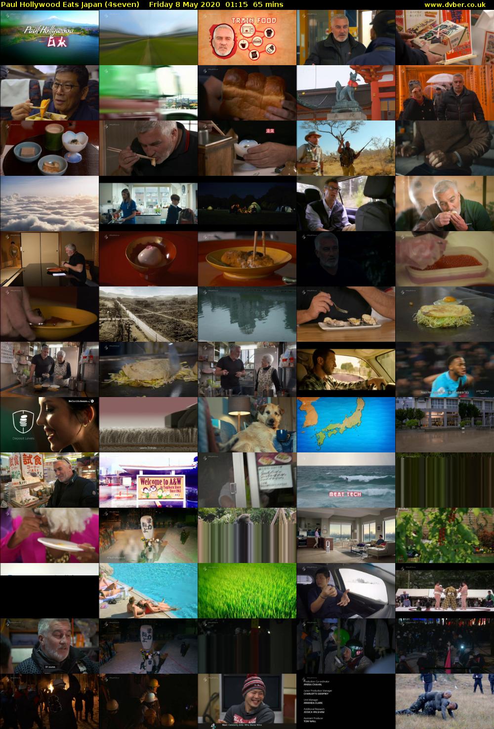 Paul Hollywood Eats Japan (4seven) Friday 8 May 2020 01:15 - 02:20