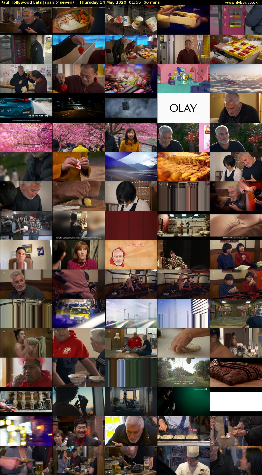 Paul Hollywood Eats Japan (4seven) Thursday 14 May 2020 01:55 - 02:55