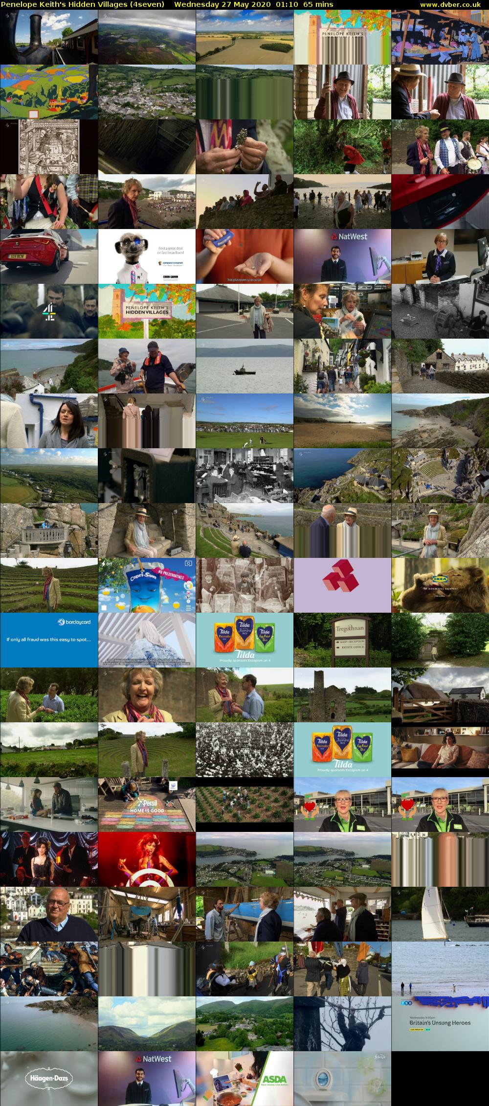 Penelope Keith's Hidden Villages (4seven) Wednesday 27 May 2020 01:10 - 02:15