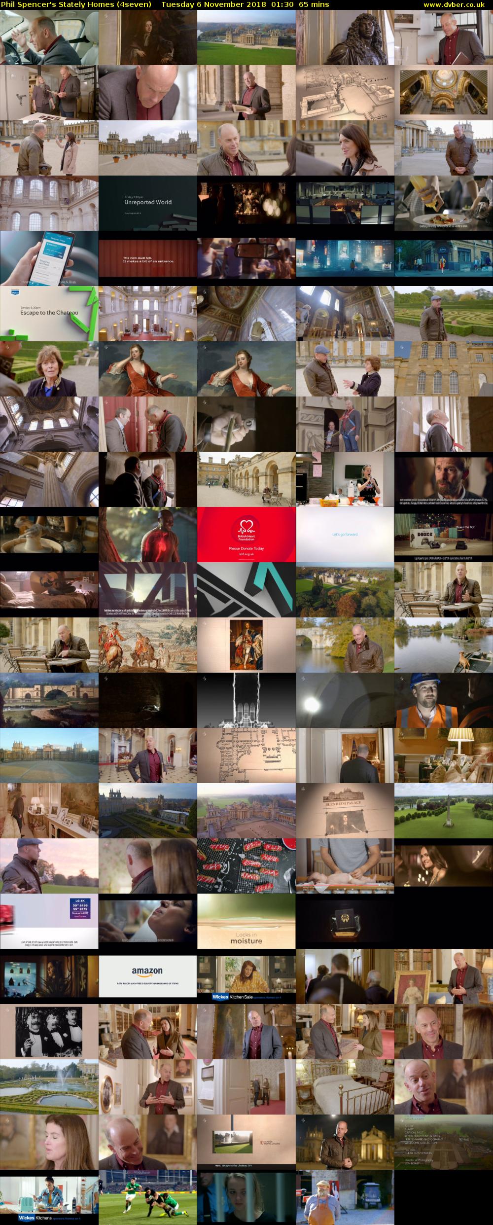 Phil Spencer's Stately Homes (4seven) Tuesday 6 November 2018 01:30 - 02:35