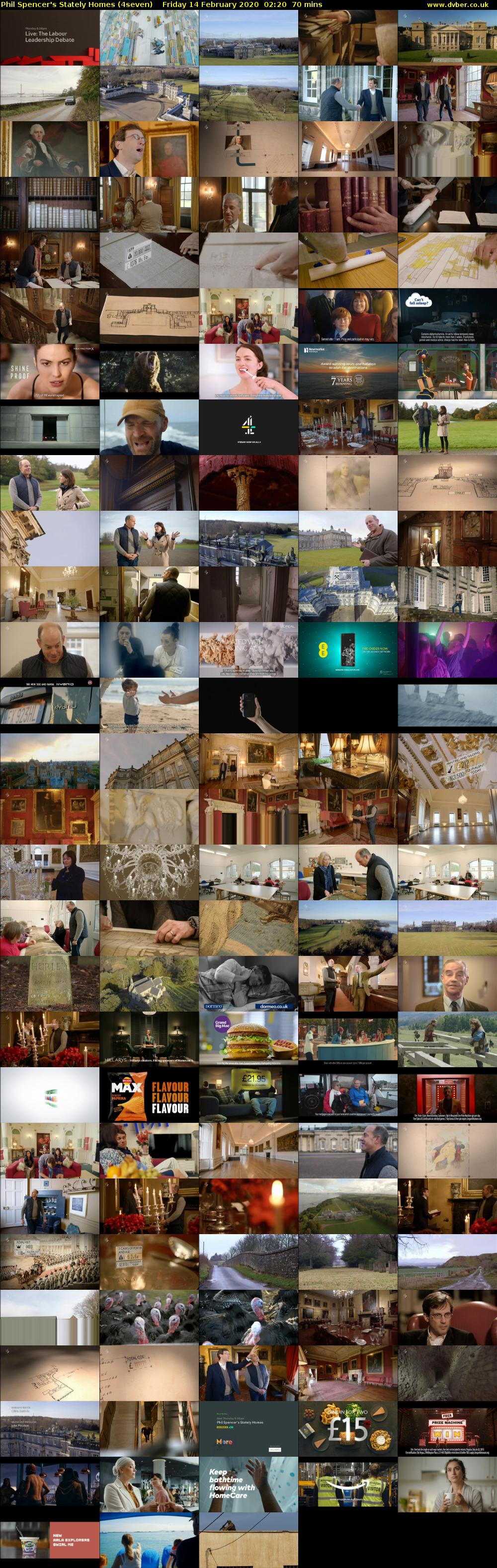 Phil Spencer's Stately Homes (4seven) Friday 14 February 2020 02:20 - 03:30