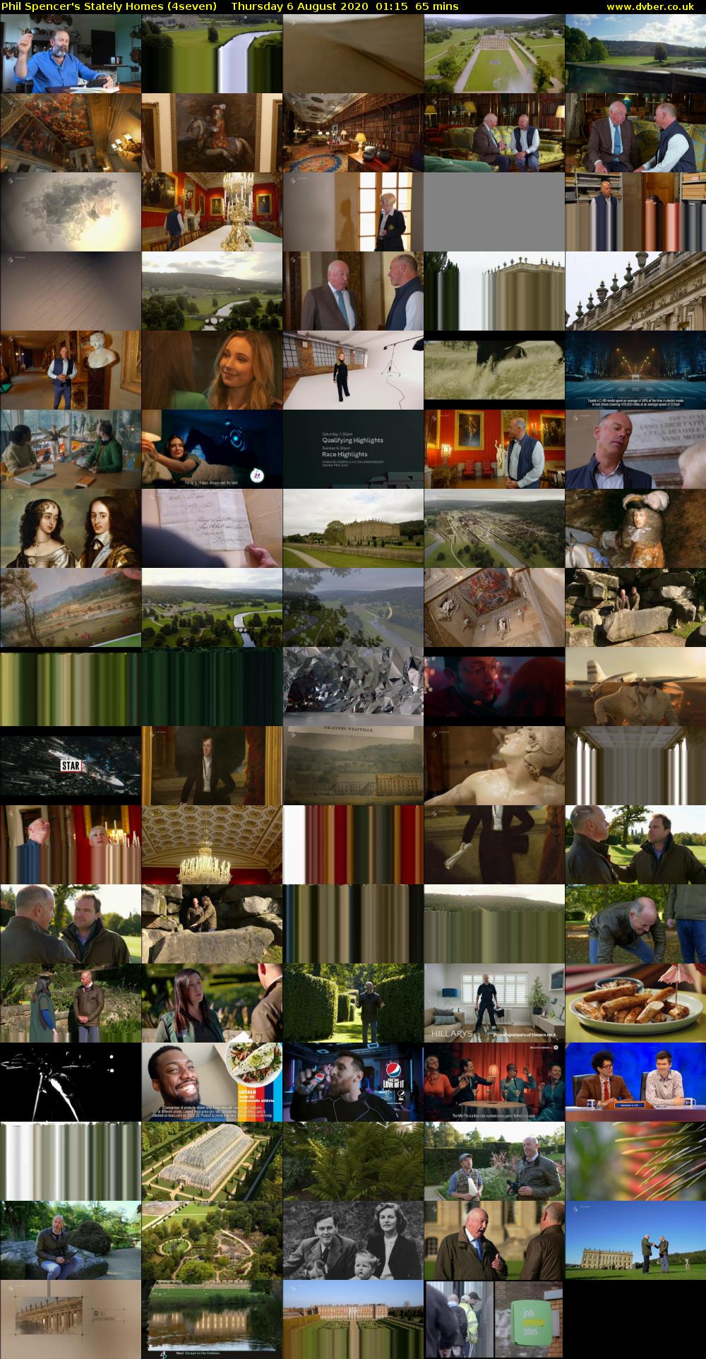 Phil Spencer's Stately Homes (4seven) Thursday 6 August 2020 01:15 - 02:20