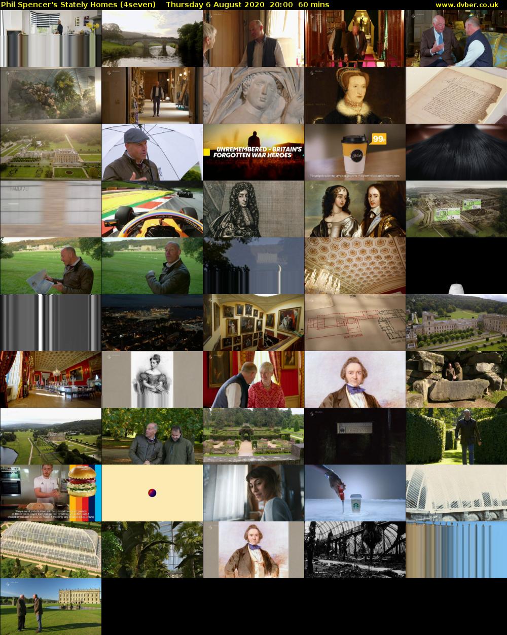 Phil Spencer's Stately Homes (4seven) Thursday 6 August 2020 20:00 - 21:00