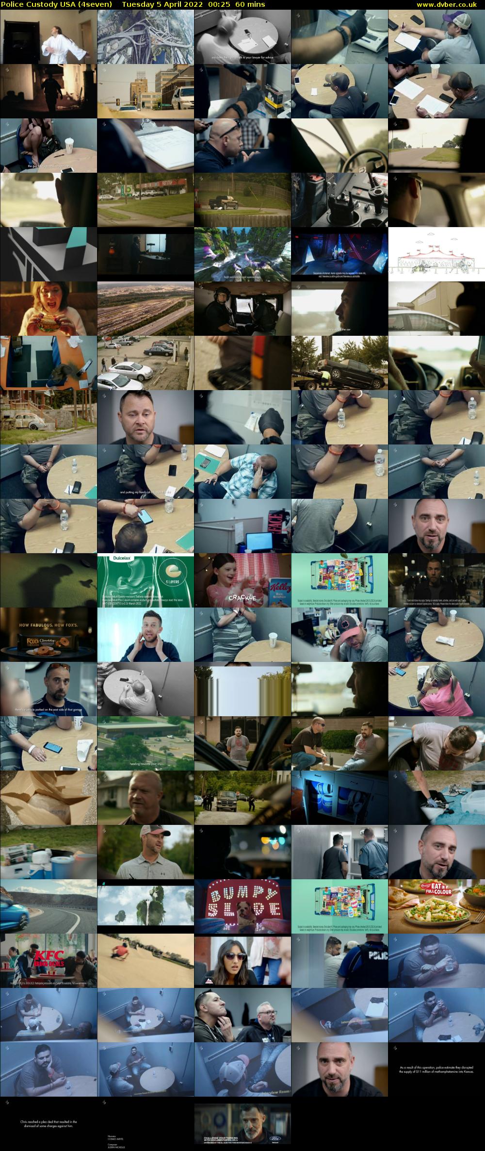 Police Custody USA (4seven) Tuesday 5 April 2022 00:25 - 01:25