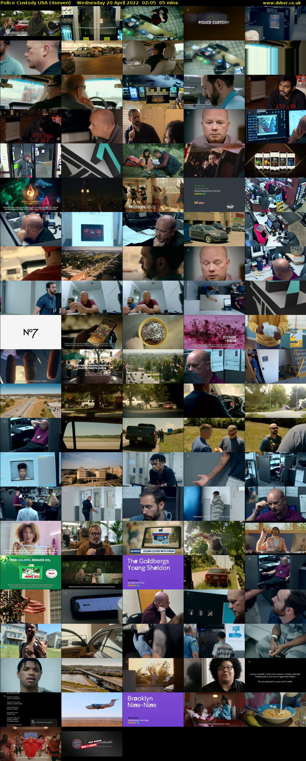 Police Custody USA (4seven) Wednesday 20 April 2022 02:05 - 03:10