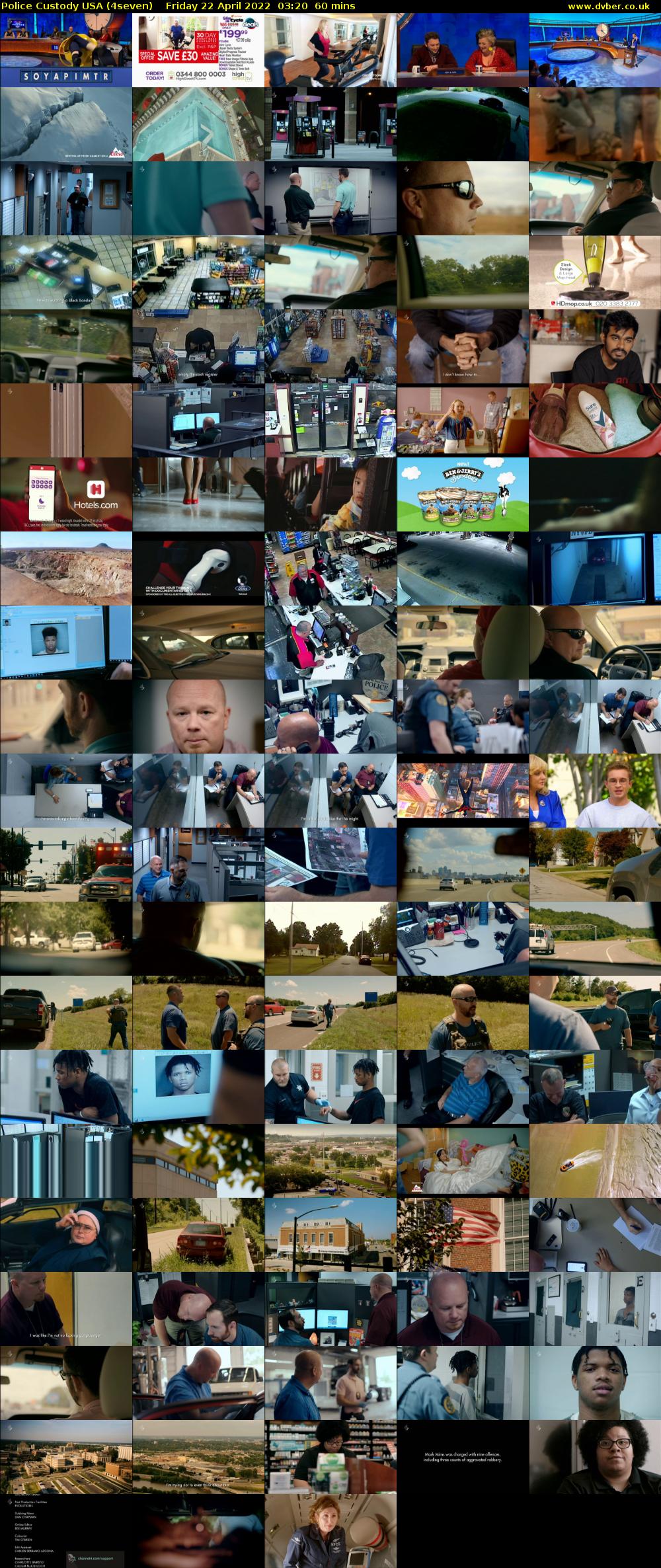 Police Custody USA (4seven) Friday 22 April 2022 03:20 - 04:20