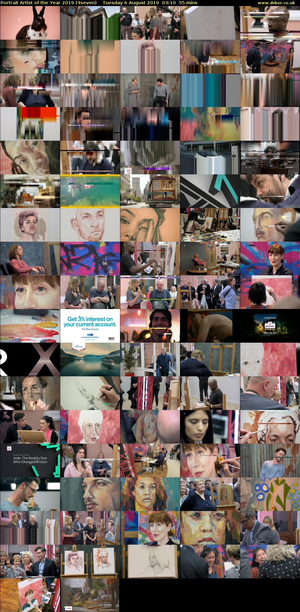 Portrait Artist of the Year 2019 (4seven) Tuesday 6 August 2019 03:10 - 04:05