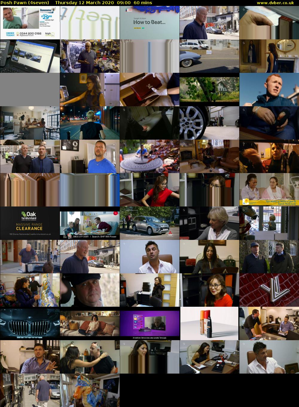 Posh Pawn (4seven) Thursday 12 March 2020 09:00 - 10:00