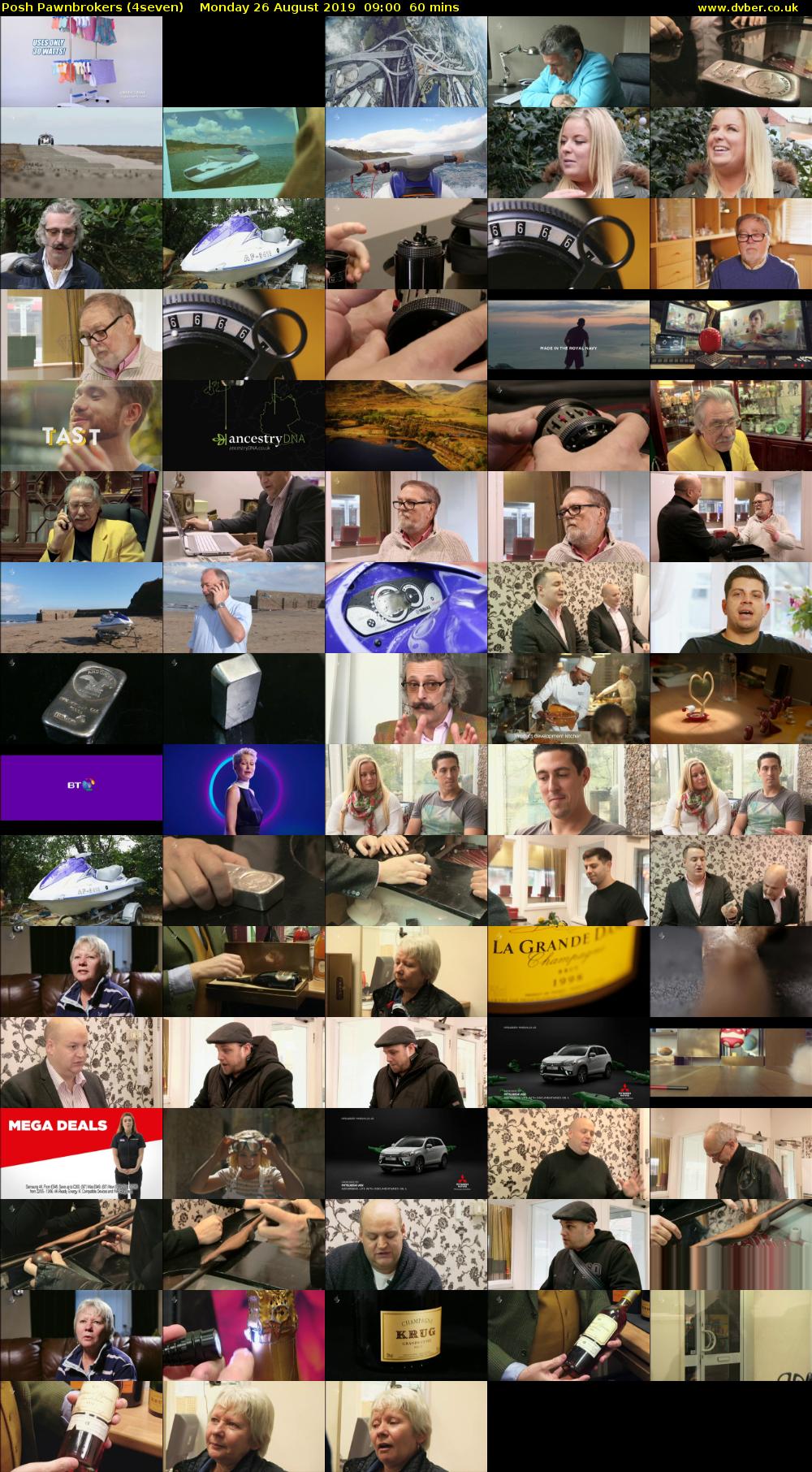 Posh Pawnbrokers (4seven) Monday 26 August 2019 09:00 - 10:00