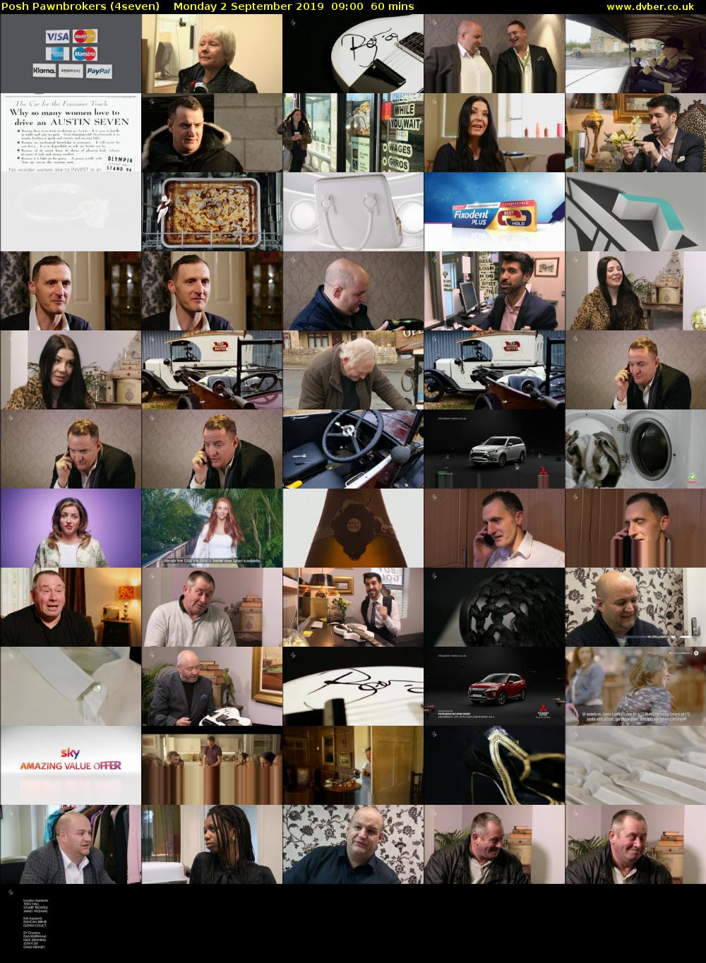 Posh Pawnbrokers (4seven) Monday 2 September 2019 09:00 - 10:00