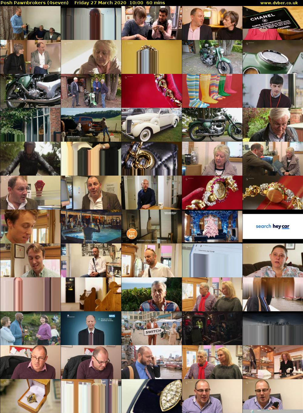 Posh Pawnbrokers (4seven) Friday 27 March 2020 10:00 - 11:00