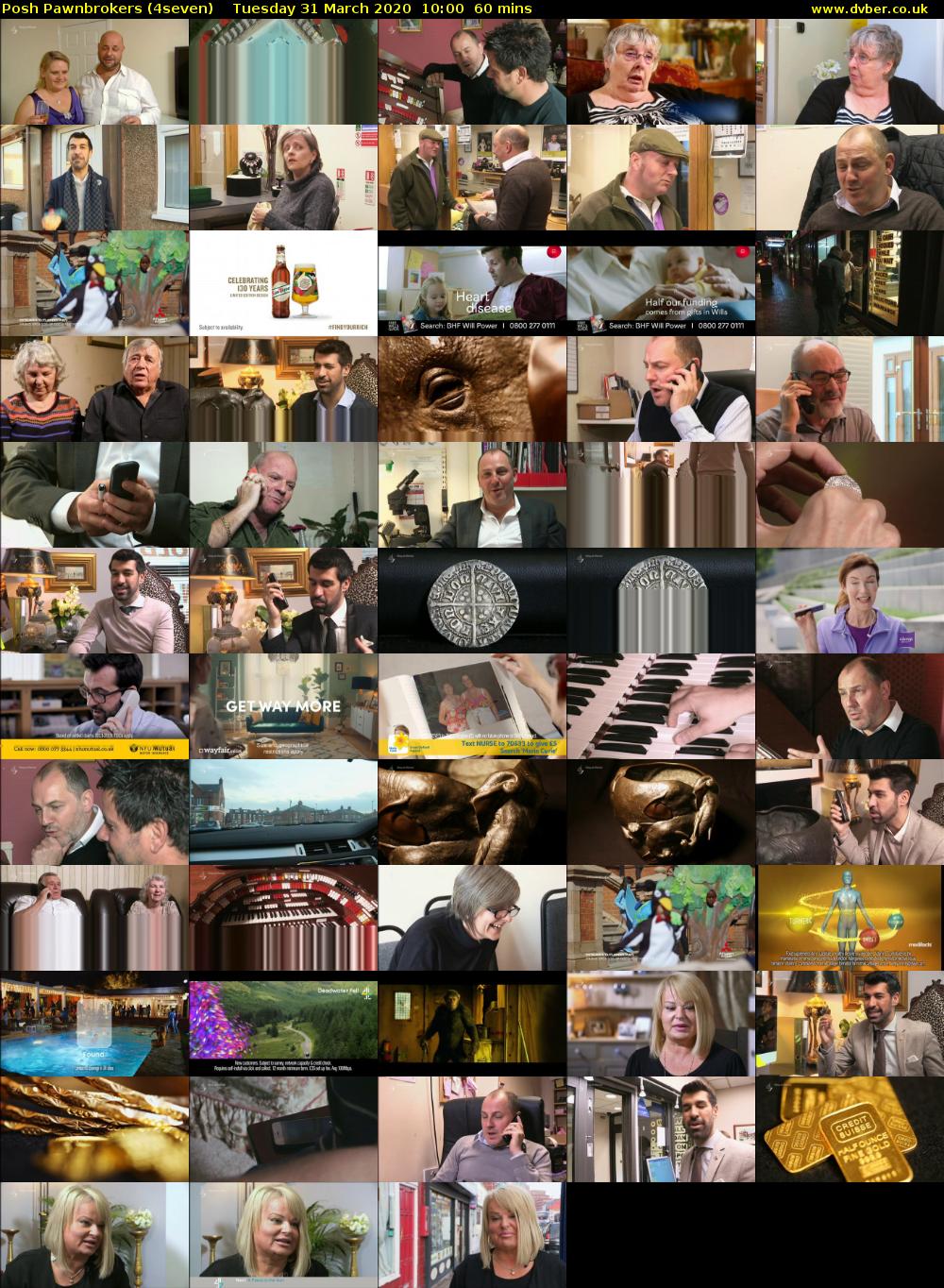 Posh Pawnbrokers (4seven) Tuesday 31 March 2020 10:00 - 11:00
