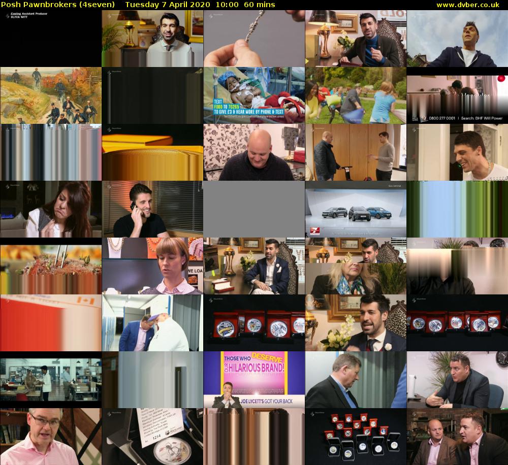 Posh Pawnbrokers (4seven) Tuesday 7 April 2020 10:00 - 11:00