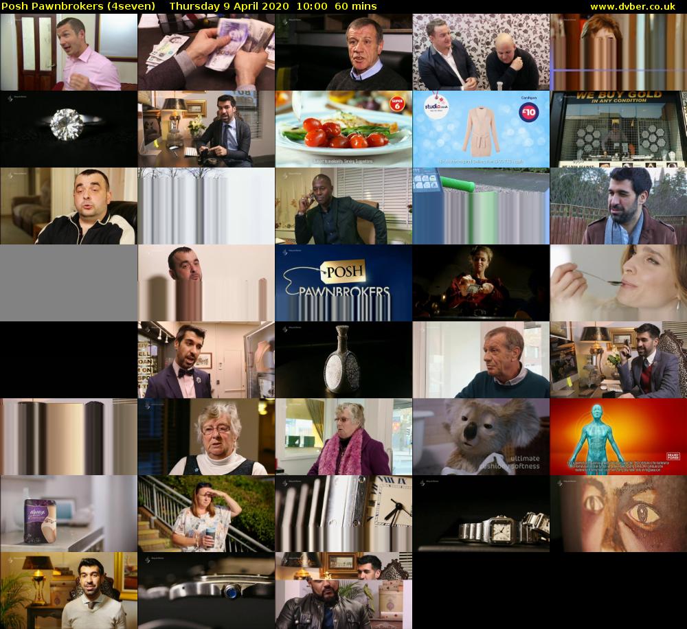 Posh Pawnbrokers (4seven) Thursday 9 April 2020 10:00 - 11:00