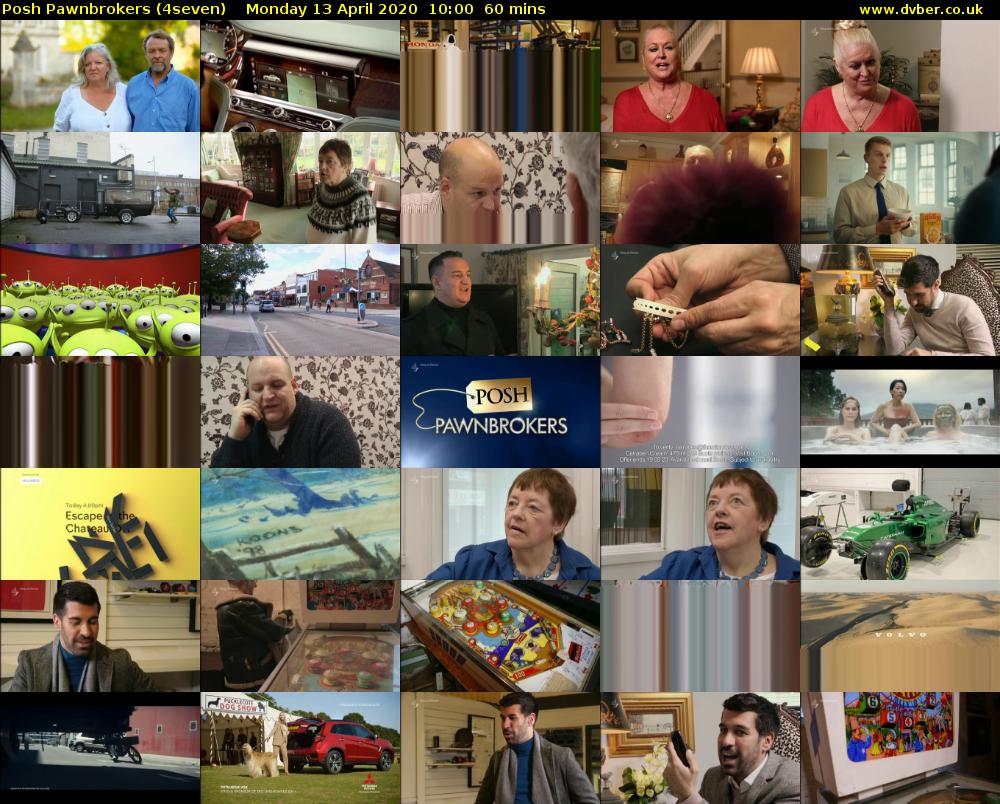 Posh Pawnbrokers (4seven) Monday 13 April 2020 10:00 - 11:00