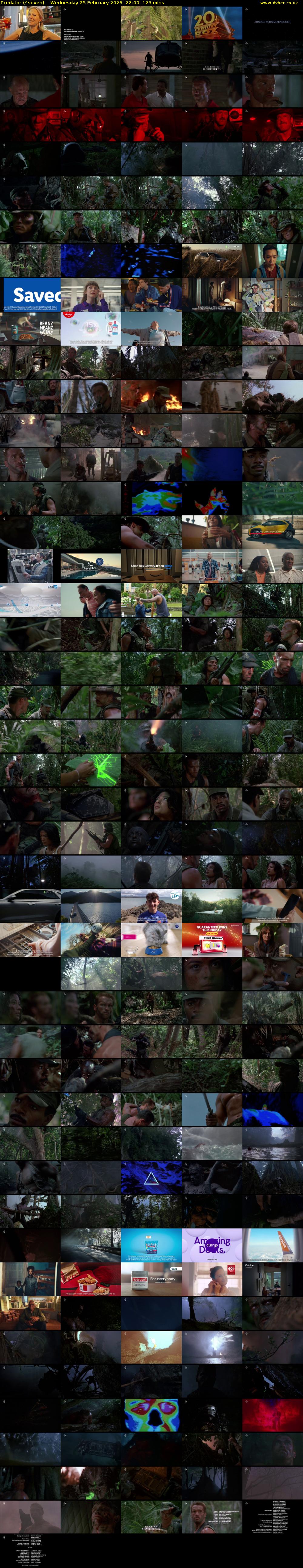 Predator (4seven) Wednesday 25 February 2026 22:00 - 00:05