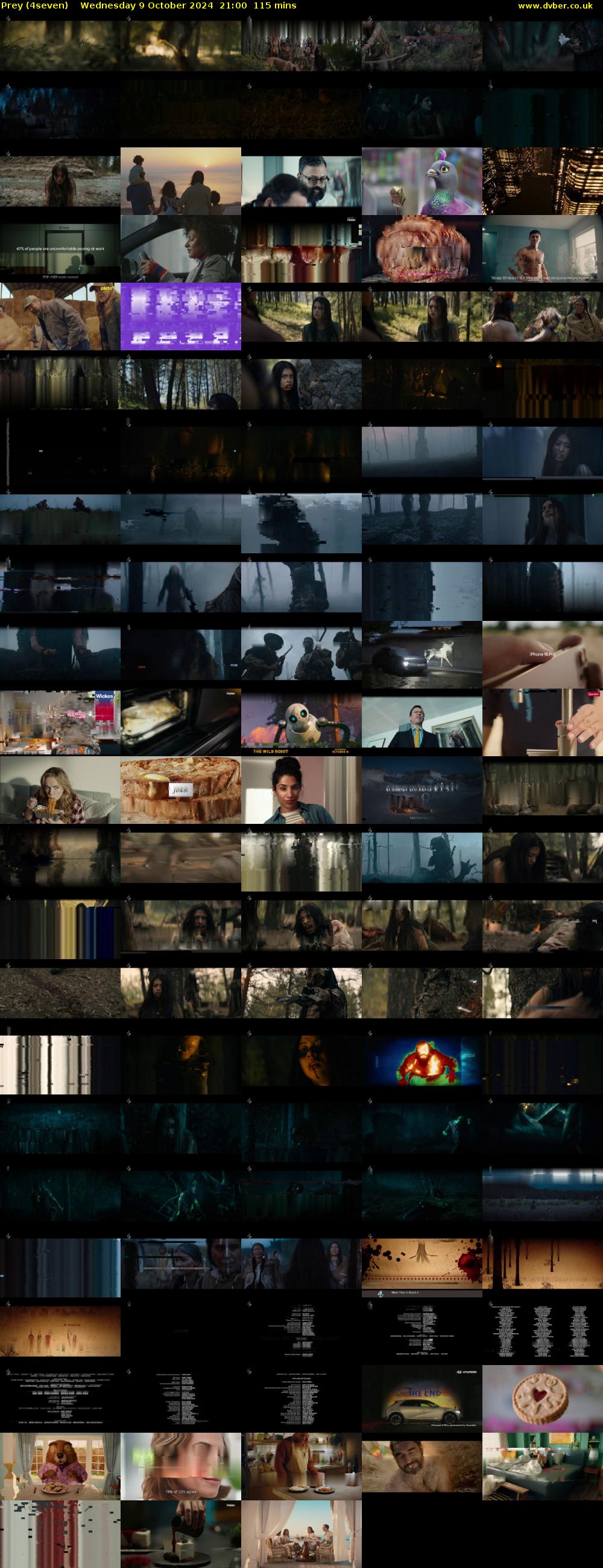 Prey (4seven) Wednesday 9 October 2024 21:00 - 22:55