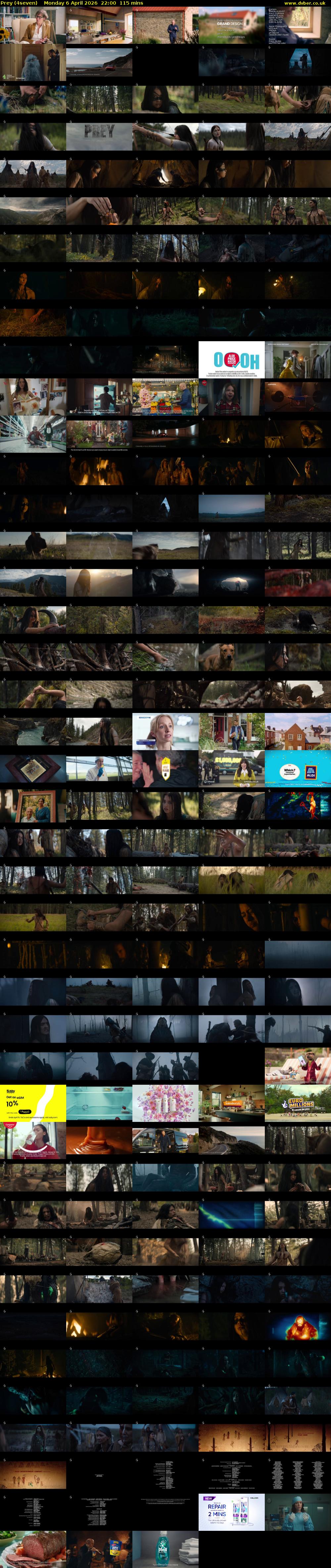 Prey (4seven) Monday 6 April 2026 22:00 - 23:55