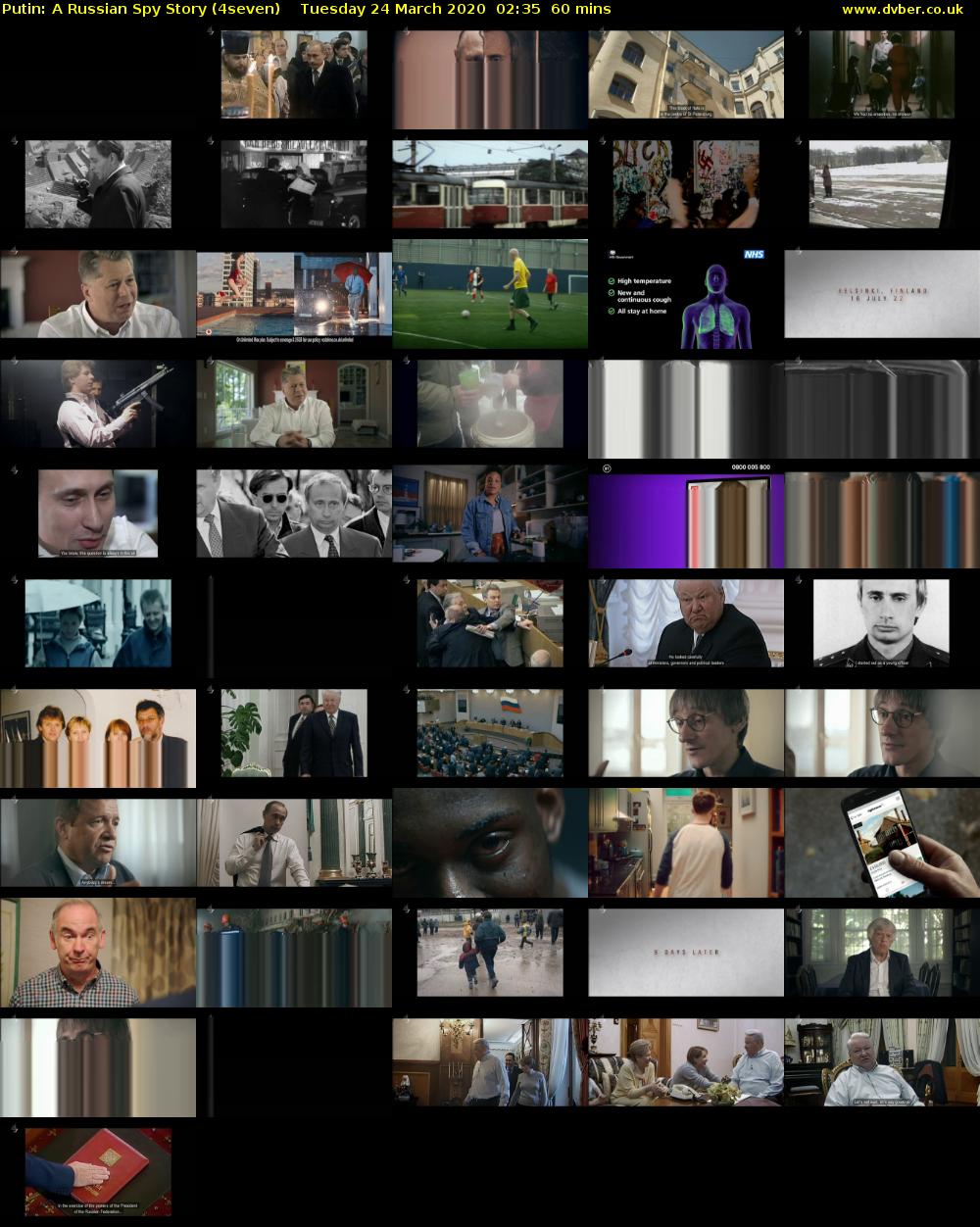 Putin: A Russian Spy Story (4seven) Tuesday 24 March 2020 02:35 - 03:35
