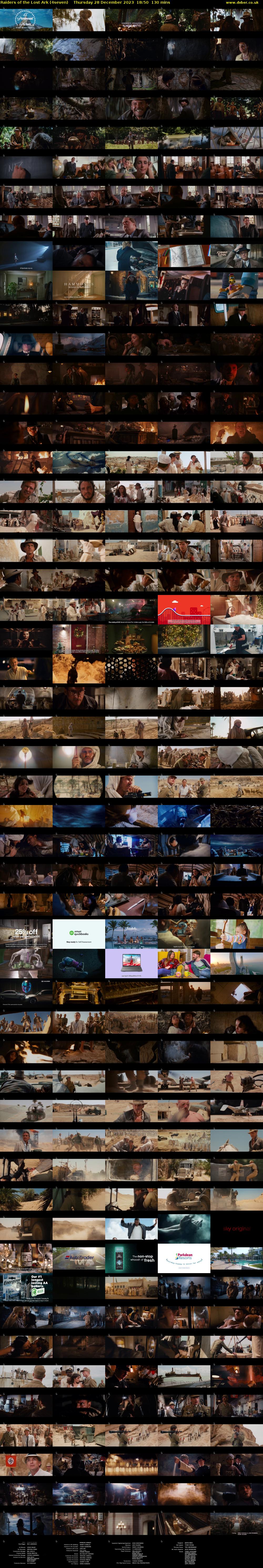 Raiders of the Lost Ark (4seven) Thursday 28 December 2023 18:50 - 21:00