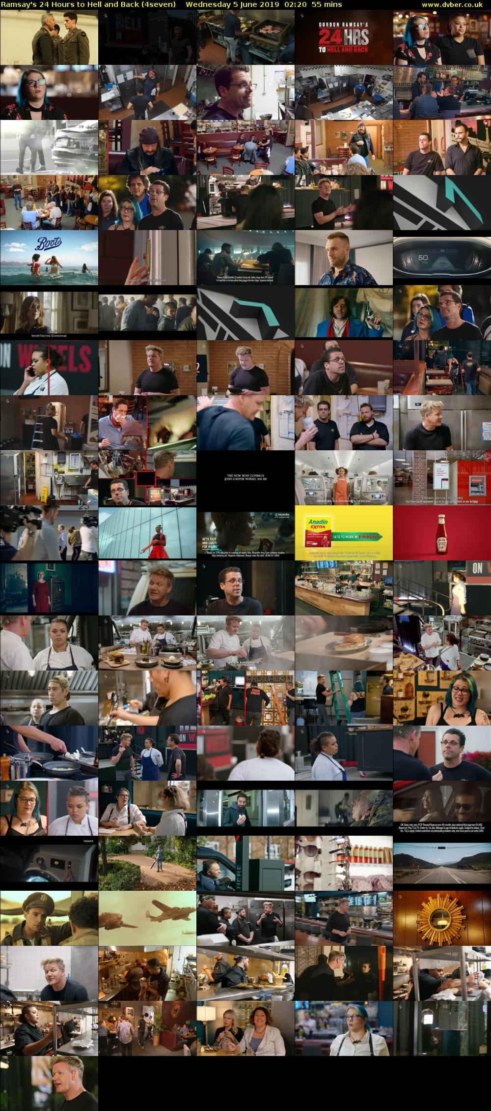 Ramsay's 24 Hours to Hell and Back (4seven) Wednesday 5 June 2019 02:20 - 03:15