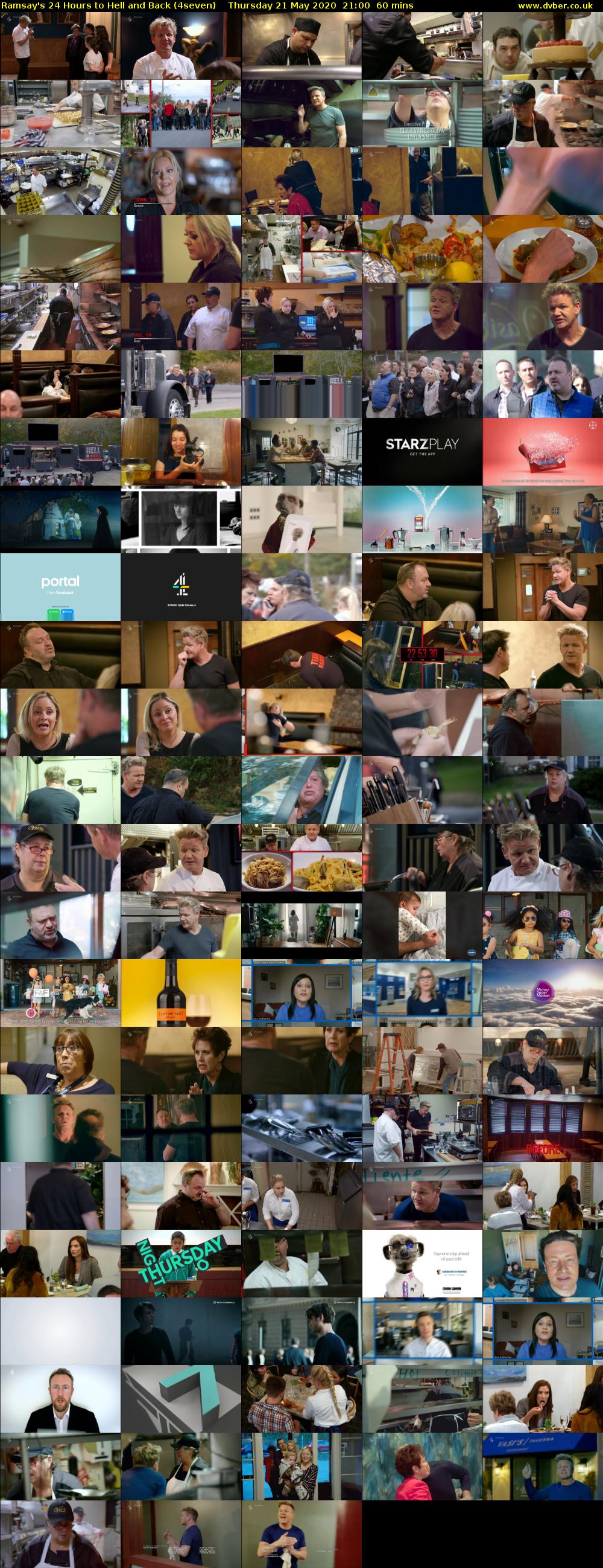 Ramsay's 24 Hours to Hell and Back (4seven) Thursday 21 May 2020 21:00 - 22:00