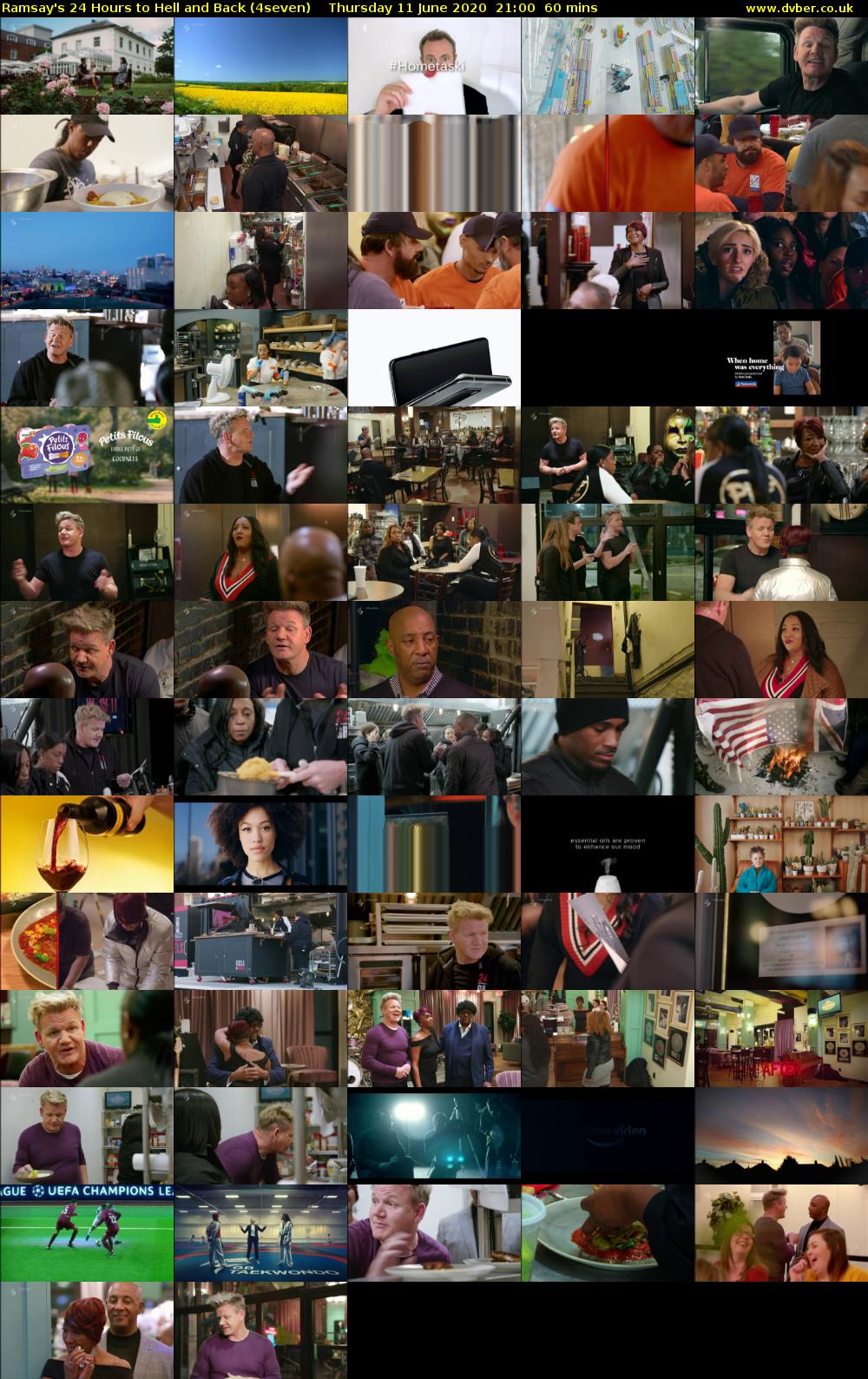 Ramsay's 24 Hours to Hell and Back (4seven) Thursday 11 June 2020 21:00 - 22:00
