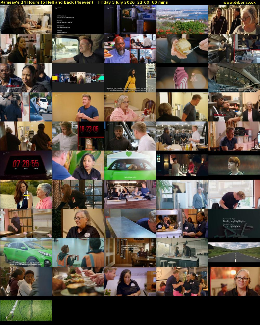 Ramsay's 24 Hours to Hell and Back (4seven) Friday 3 July 2020 22:00 - 23:00