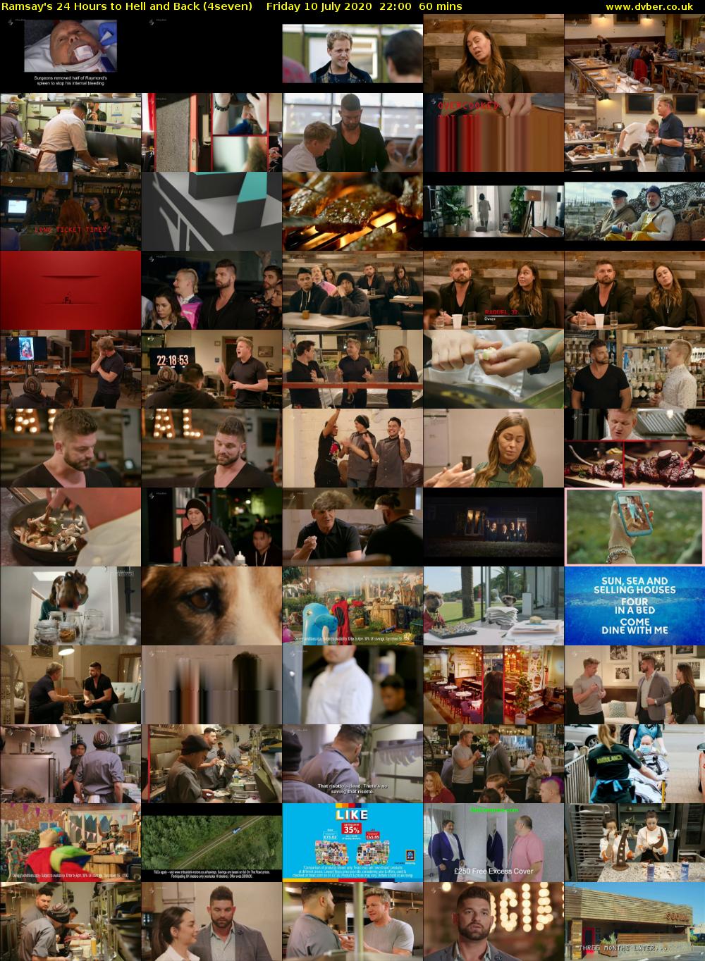 Ramsay's 24 Hours to Hell and Back (4seven) Friday 10 July 2020 22:00 - 23:00