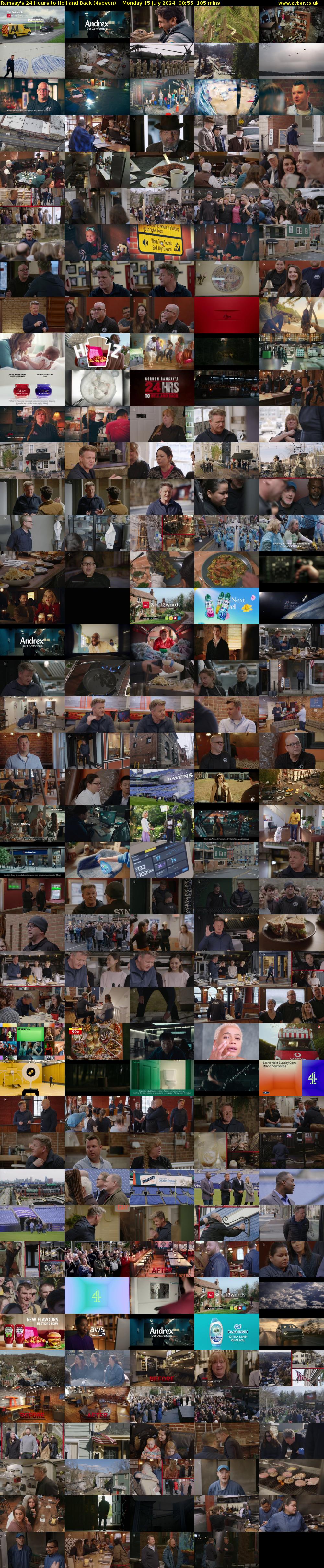 Ramsay's 24 Hours to Hell and Back (4seven) Monday 15 July 2024 00:55 - 02:40