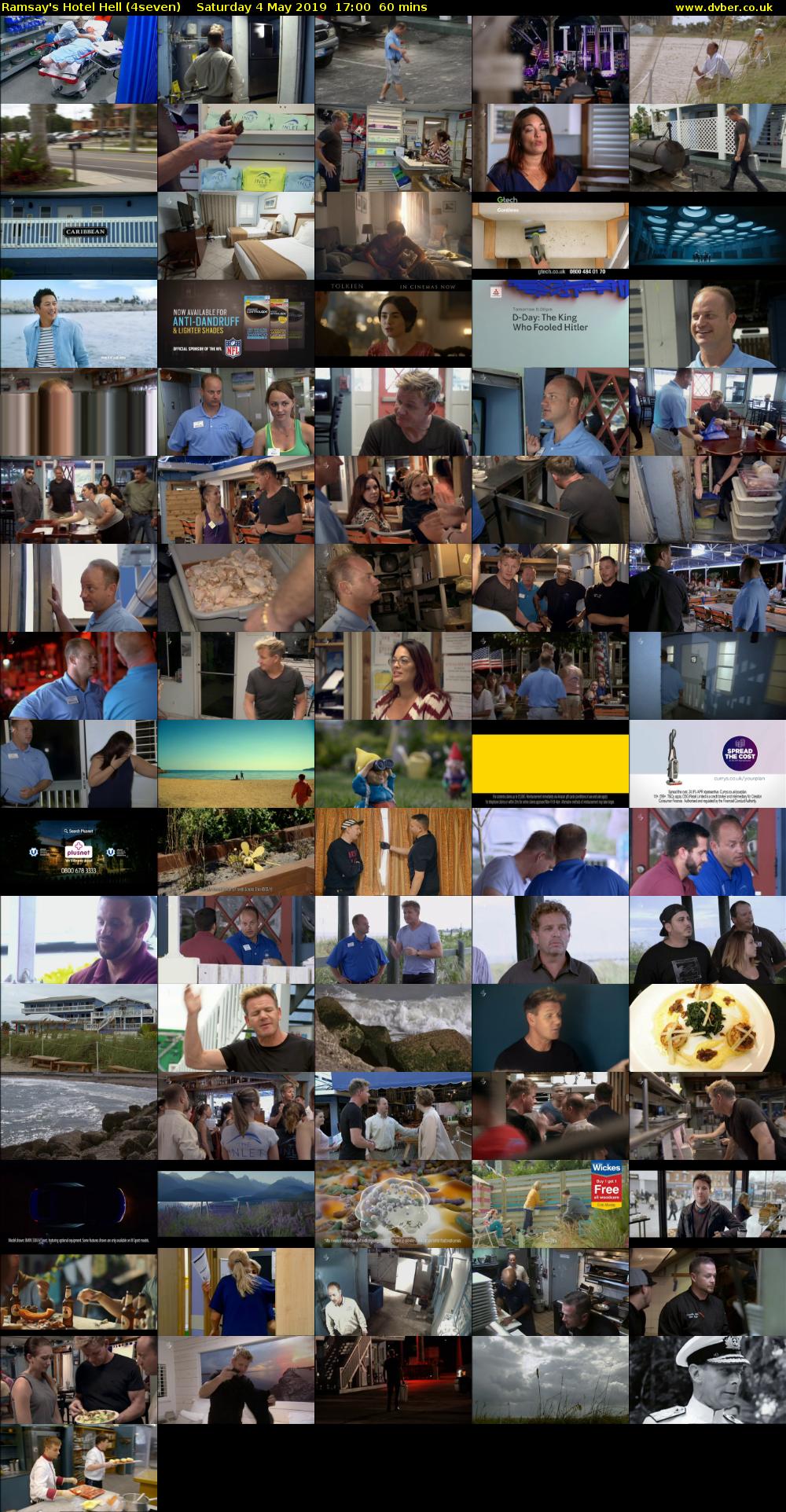 Ramsay's Hotel Hell (4seven) Saturday 4 May 2019 17:00 - 18:00