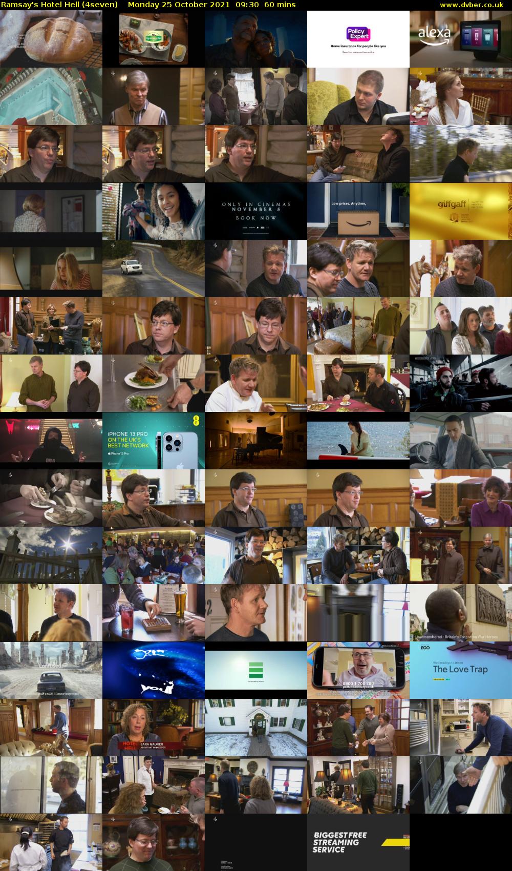 Ramsay's Hotel Hell (4seven) Monday 25 October 2021 09:30 - 10:30