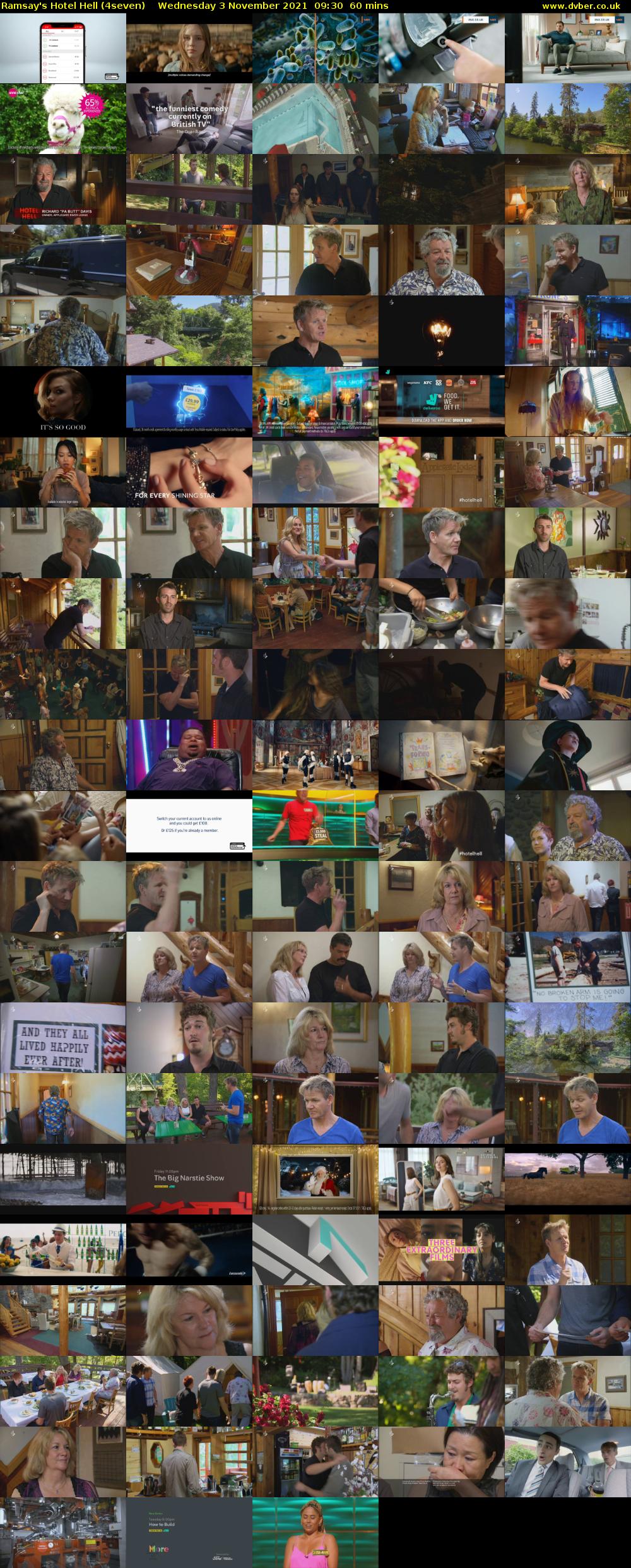Ramsay's Hotel Hell (4seven) Wednesday 3 November 2021 09:30 - 10:30