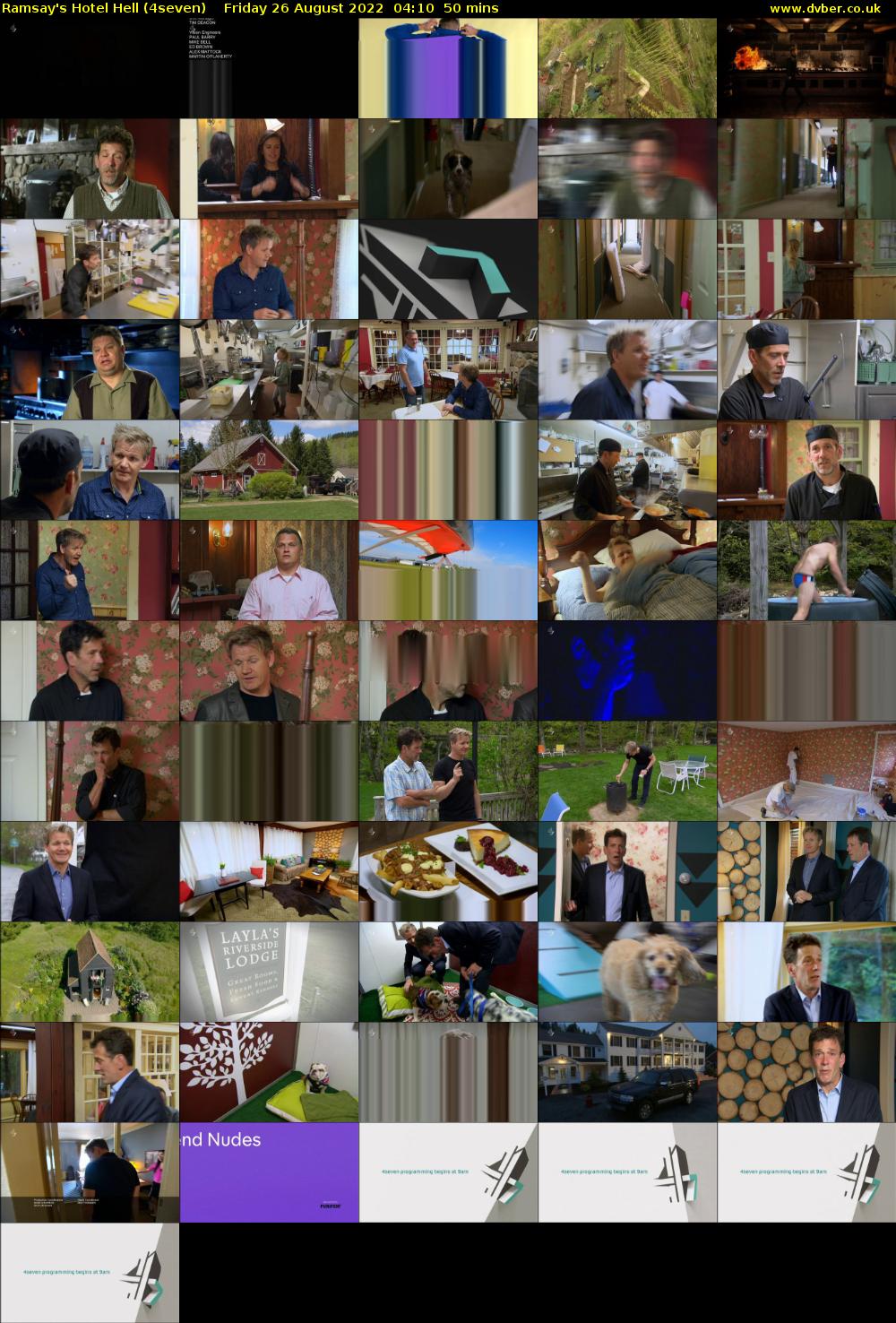 Ramsay's Hotel Hell (4seven) Friday 26 August 2022 04:10 - 05:00