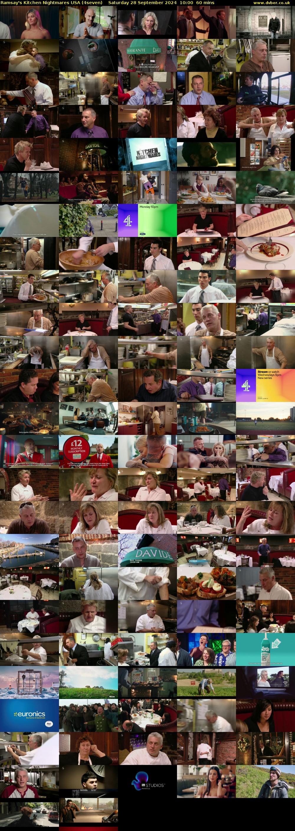 Ramsay's Kitchen Nightmares USA (4seven) Saturday 28 September 2024 10:00 - 11:00